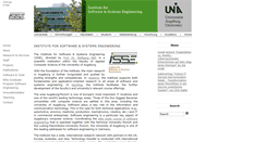 Desktop Screenshot of isse.uni-augsburg.de