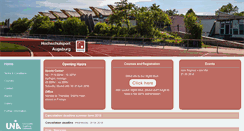 Desktop Screenshot of hsa.sport.uni-augsburg.de