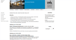 Desktop Screenshot of jura.uni-augsburg.de