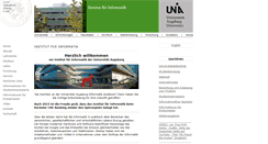 Desktop Screenshot of informatik.uni-augsburg.de